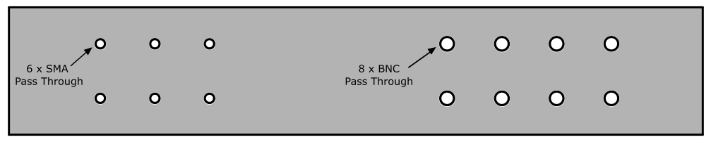 Enclosure Front Panel CAD Schematic
